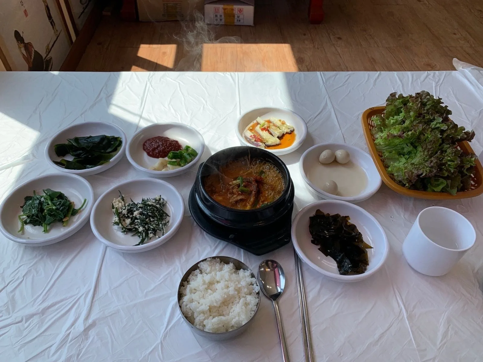 남해 멸치쌈밥 맛집 방문